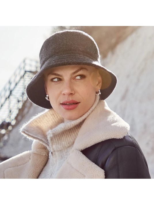 Chapeau en laine British Graphite Elite hair christine headwear 1533-4083