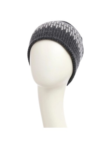 Bonnet laine et cachemire Val d'Isère gris 1595-4084 christine headwear elite hair