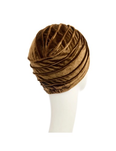 Bonnet BOHO Spirit Velvet bronze ELITE HAIR - CHRISTINE HEADWEAR