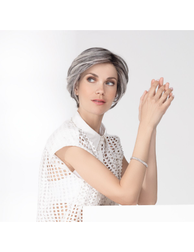 Perruque synthétique Glam Soft Salt/Pepper Rooted Hair Society Ellen Wille Perruque synthétique Glam Soft Salt/Pepper Rooted Hair Society Ellen Wille