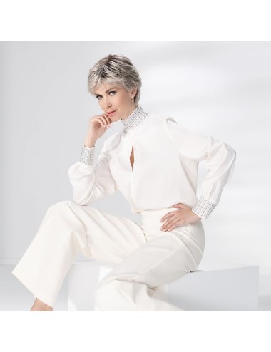 Perruque synthétique Posh Deluxe Silverblonde Rooted Hair Society Ellen Wille