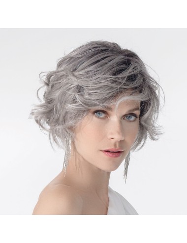 Perruque synthétique Romance Deluxe Metallic Grey Rooted Hair Society Ellen Wille