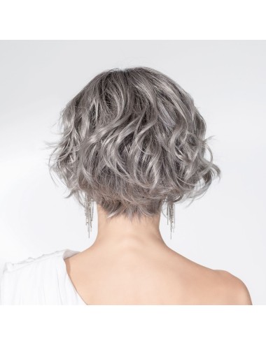 Perruque synthétique Romance Deluxe Metallic Grey Rooted Hair Society Ellen Wille