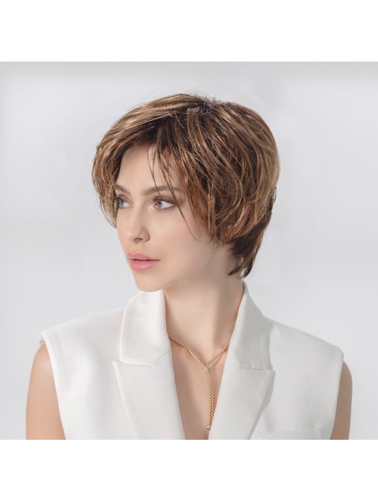 Perruque synthétique Satin Soft Tobacco Rooted Hair Society Ellen Wille Perruque synthétique Satin Soft Tobacco Rooted Hair Society Ellen Wille