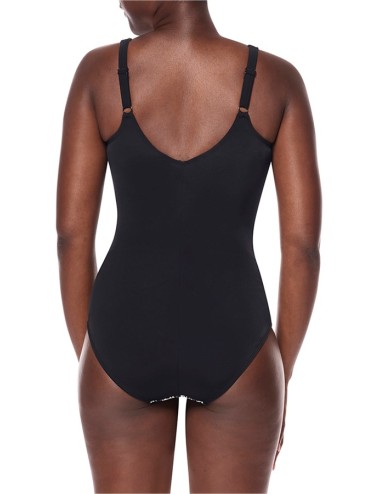 Maillot de bain une pièce Salta Noir / Blanc Amoena