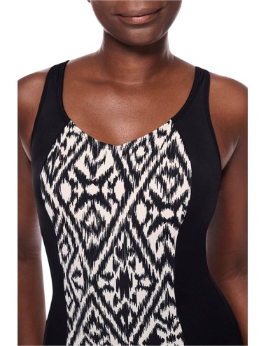 Maillot de bain une pièce Salta Noir / Blanc Amoena