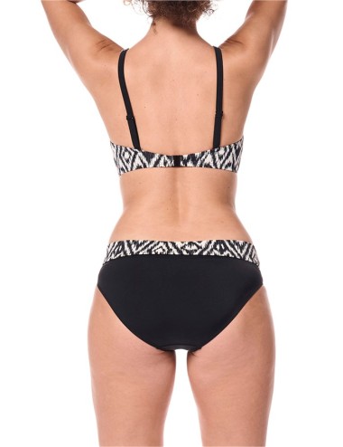 Maillot de bain haut de bikini Salta Noir / Blanc Amoena