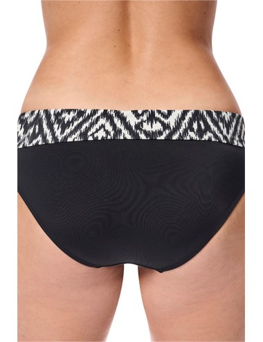 Maillot de bain bas de bikini Salta Noir / Blanc Amoena