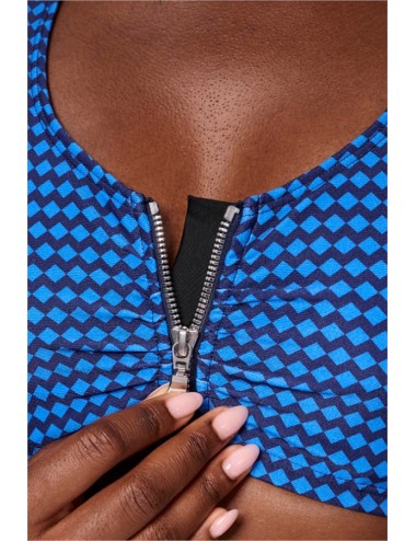 Maillot de bain haut de bikini Padua Bleu Amoena