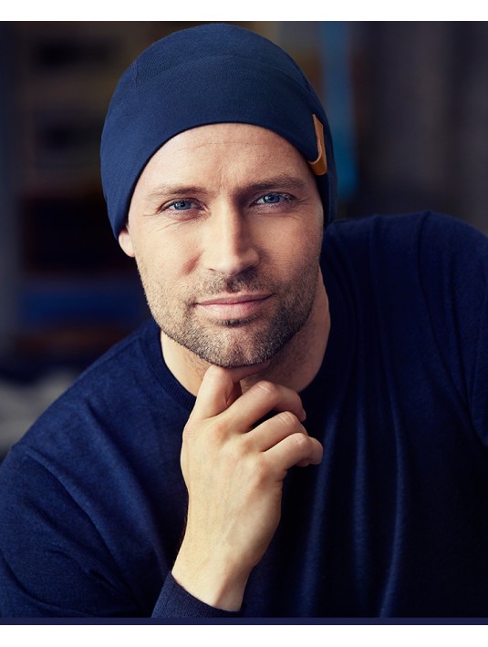 Bonnet TECHNOLOGIE 37.5 BLEU NUIT ELITE HAIR - CHRISTINE HEADWEAR