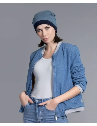 Bonnet GO marine jeans ELLEN WILLE