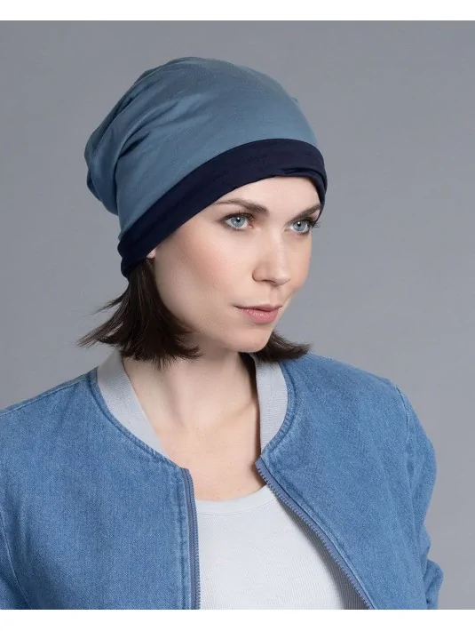 Bonnet GO marine jeans ELLEN WILLE