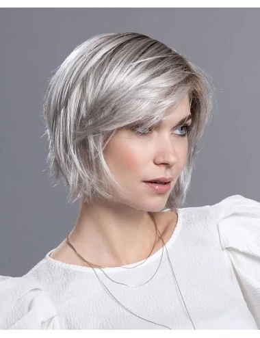 Perruque synthétique FRENCH MONO PART silverblonde rooted ELLEN WILLE