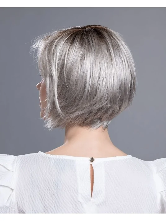 Perruque synthétique FRENCH MONO PART silverblonde rooted ELLEN WILLE