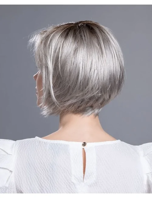 Perruque synthétique FRENCH MONO PART silverblonde rooted ELLEN WILLE