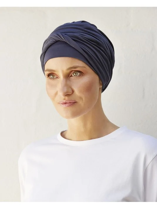 Bonnet EASY BAMBOU bleu ardoise ELITE HAIR