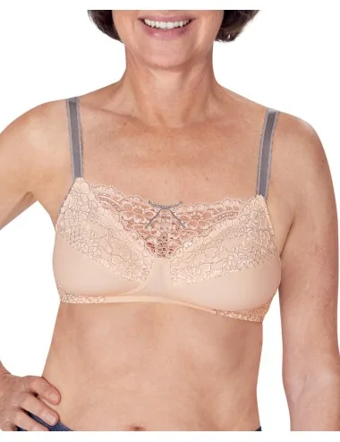 Soutien gorge Alina sans armatures AMOENA (Rose clair / gris)