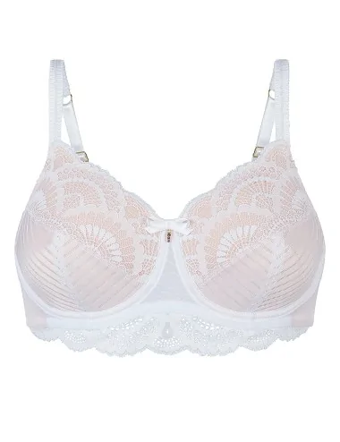 Soutien-gorge Karolina avec armatures AMOENA (Blanc/sable clair)