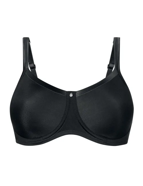 Soutien-gorge Lara paddé sans armatures AMOENA (Noir)