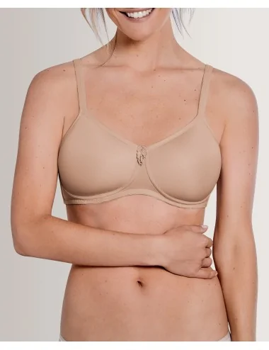 Soutien-gorge Lara paddé Sable sans armatures AMOENA (Nude)