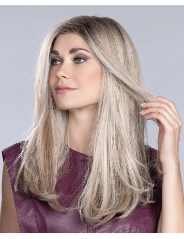 Perruque synthétique VITA MONO PART pearlblonde rooted ELLEN WILLE
