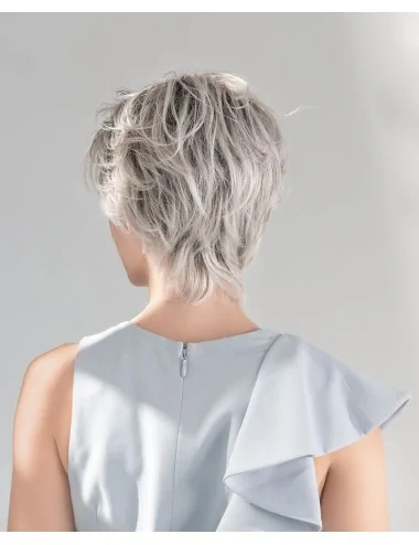 Perruque synthétique SATIN silverblonde rooted ELLEN WILLE