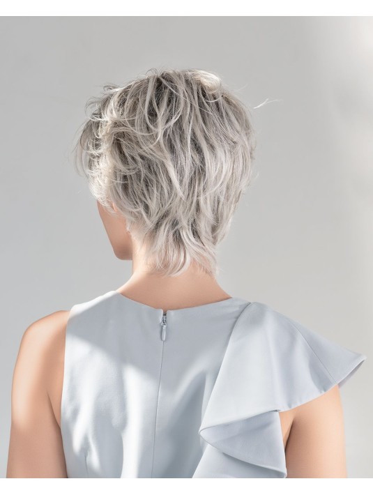 Perruque synthétique SATIN silverblonde rooted ELLEN WILLE