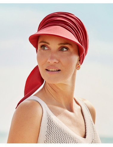 Casquette BRIANA CAP rouge intense ELITE HAIR