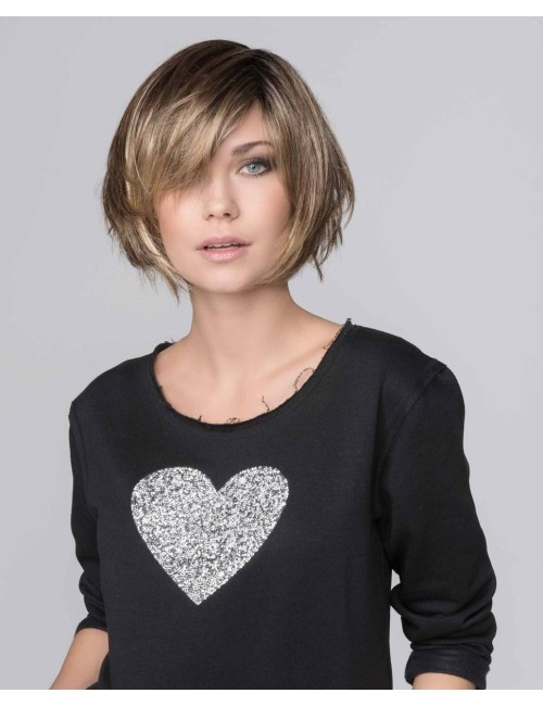 Perruque synthétique Fresh Mono Part Hazelnut mix ELLEN WILLE