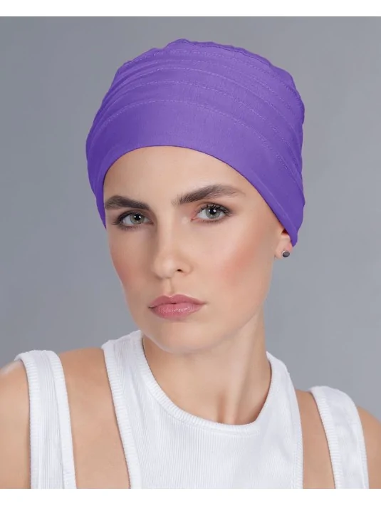 Bonnet ANOKI purple ELLEN WILLE