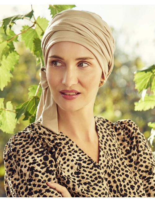 Turban SOFT LINE NAOS minéral ELITE HAIR Christine HeadWear