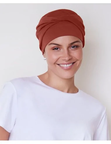 Viva CALIN COTON terracota ELITE HAIR - CHRISTINE HEADWEAR