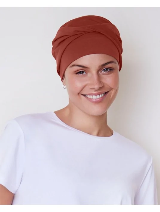 Viva CALIN COTON terracota ELITE HAIR - CHRISTINE HEADWEAR