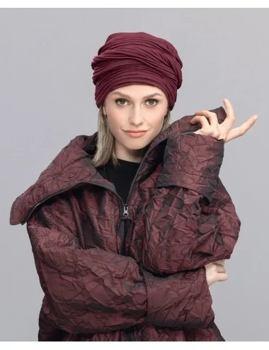 Bonnet MIWOK bordeaux Ellen Wille