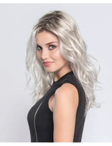 Perruque en fibre synthétique Arrow Platinblonde rooted Ellen Wille