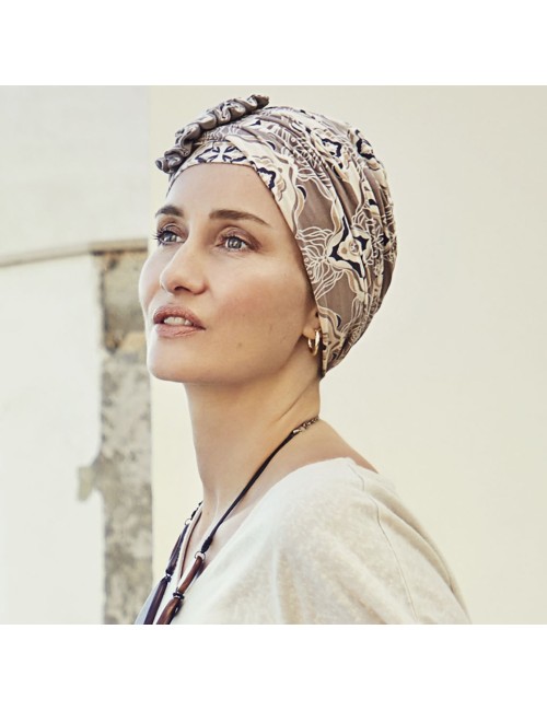 Bonnet LOTUS BAMBOU Massalia ELITE HAIR - CHRISTINE HEADWEAR