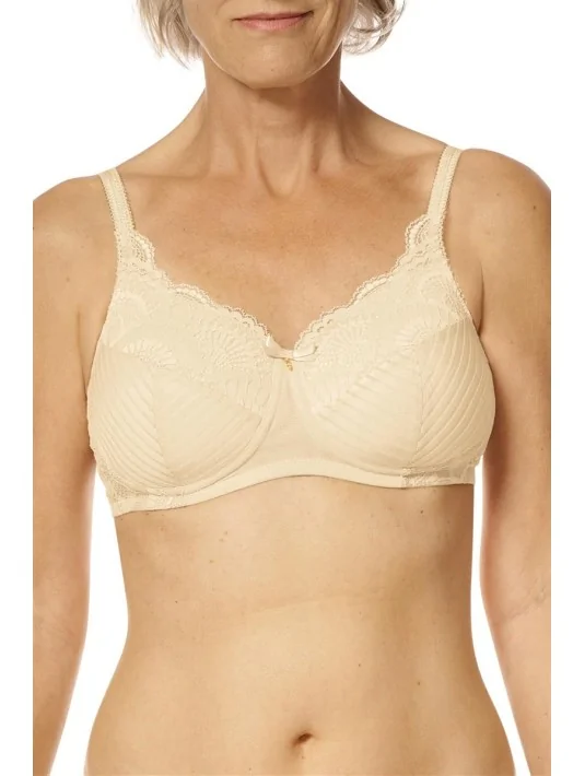 Soutien-gorge Karolina paddé sans armatures AMOENA (Sable)