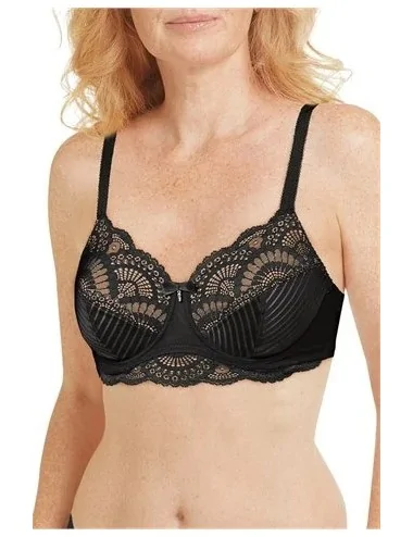 Soutien-gorge Karolina avec armatures AMOENA (Noir/sable)