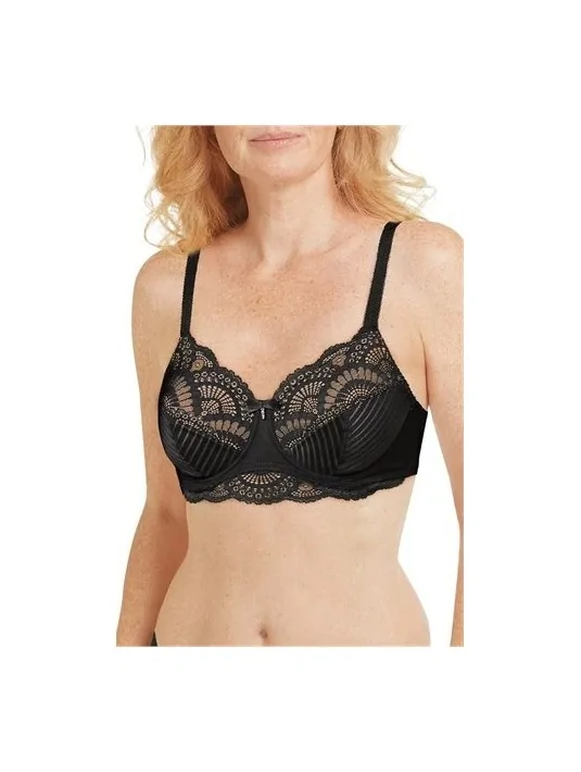 Soutien-gorge Karolina avec armatures AMOENA (Noir/sable)