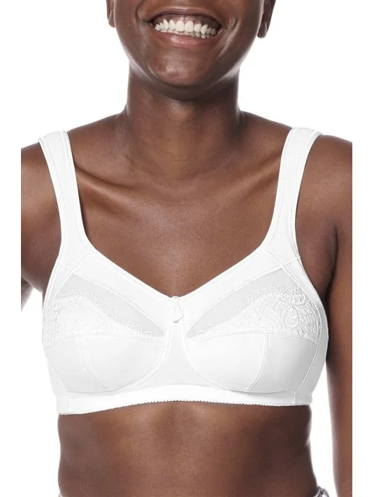 Soutien-gorge Isadora sans armatures AMOENA (blanc)