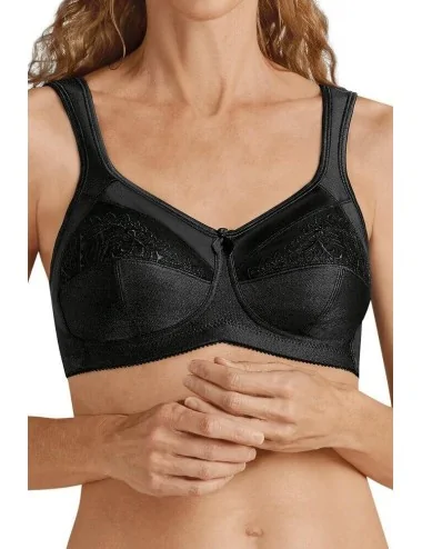 Soutien-gorge Isadora sans armatures AMOENA (noir)