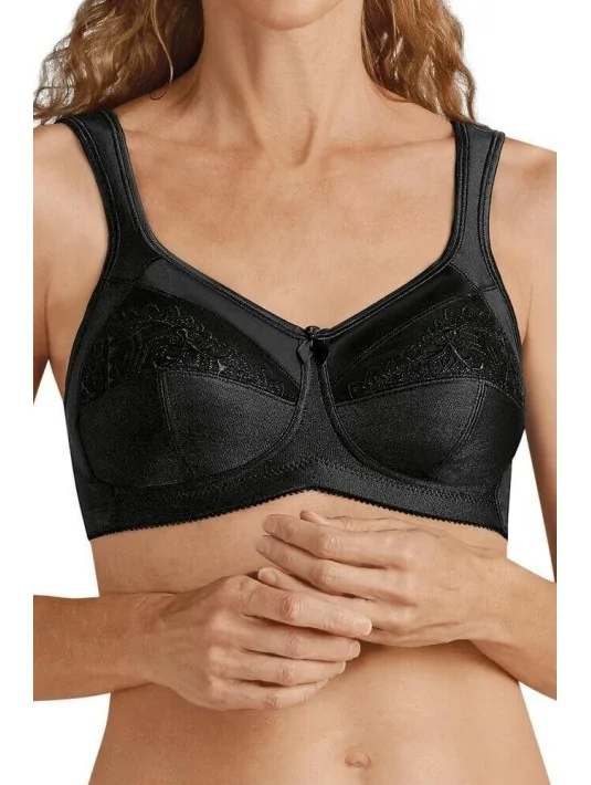 Soutien-gorge Isadora sans armatures AMOENA (noir)