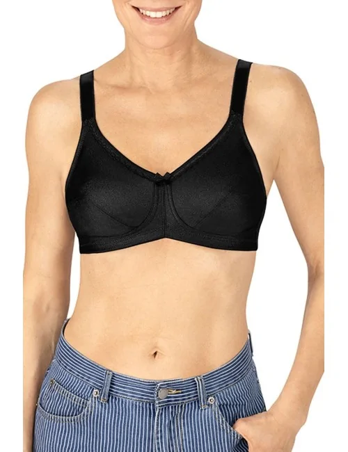 Soutien-gorge Rita sans armatures noir Amoena