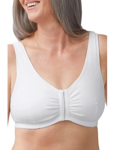 Soutien-gorge Fleur sans armatures blanc Amoena