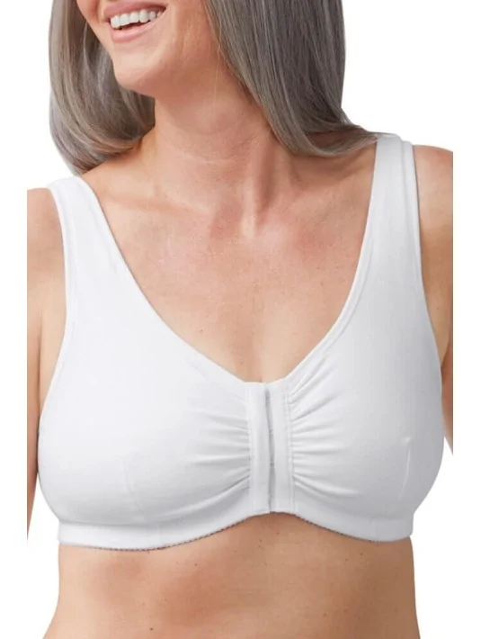 Soutien-gorge Fleur sans armatures blanc Amoena