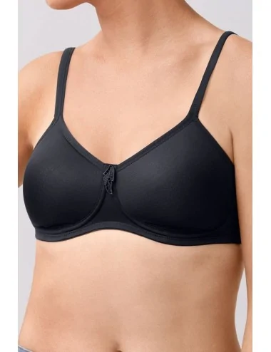 Soutien-gorge Lara paddé sans armatures Noir Amoena