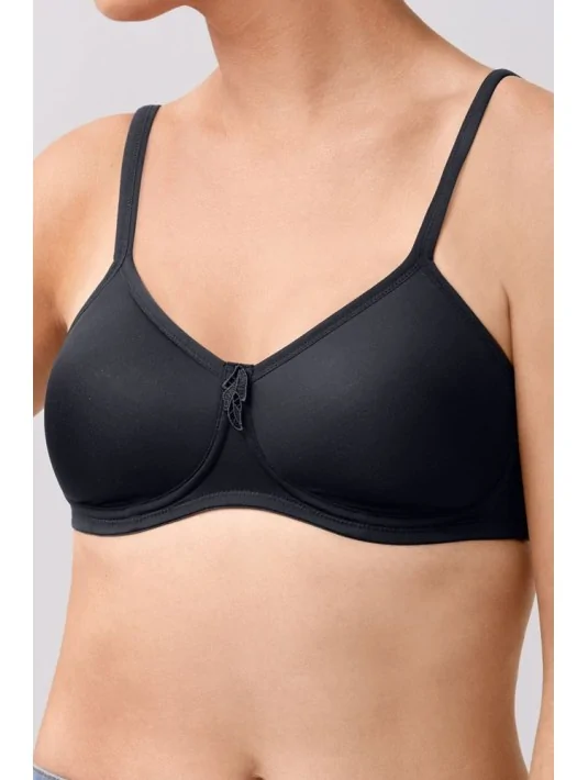 Soutien-gorge Lara paddé sans armatures Noir Amoena