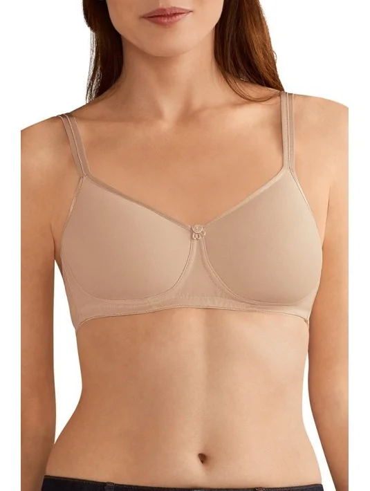 Soutien-gorge Mara Paddé sans armatures Sable clair Amoena