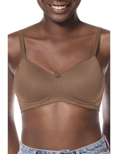 Soutien-gorge Mara Paddé sans armatures Moka Amoena