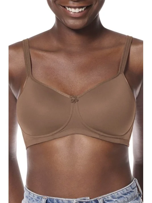 Soutien-gorge Mara Paddé sans armatures Moka Amoena